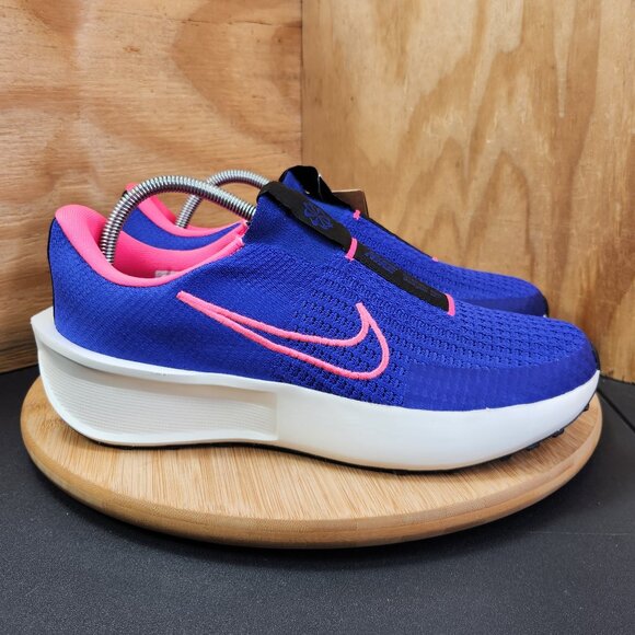 New Nike Womens Interact Run Easyon Slip On Running Shoes Sneakers Size 10.5 - Picture 1 of 9